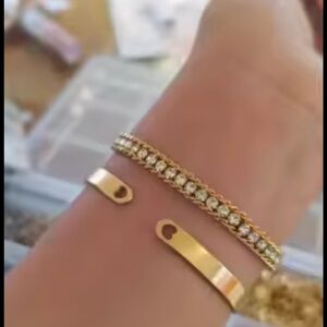 18K Gold Plated Stainless Steel Bracelet